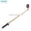Kingkong handheld Bluetooth selfie stick for ios/android brushed metal wrieless monopod selfie