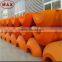 HDPE foam material pipe floats for dredging project