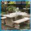 Artificial sandstone garden furniture