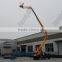 china manufacturer Telescopic articulating boom lift with high working platform