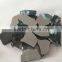 navy broken tempered glass for fireplace decoration