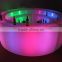 LED plastic cheap wine barrel bar table sets / led light bar table and chairs