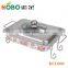 Beautiful pattern printing stainless steel small capacity chafer