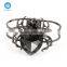 2016 China Latest Cheapest Wholesale Bracelet , Silver Plated Stainless Alloy Spider Bracelet, Handmade With Black Crystal