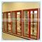 2015 hot selling glass hinged door pharmacy storage cabinet