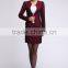 2015 fashion short salon uniforms and workwear