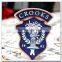 Custom Decorative PVC Badges Fashion Embroidery Silicon 3D