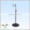 Wholesale Home Furniture Black Wall Mount Wrought Iron Coat Rack