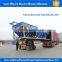 2016  low price fully automatic QT4-15C cement concrete hollow pavers curbstone brick making machine