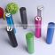 Best promotional gift manufacturer price cylinder metal portable charger power bank fast delivery