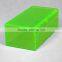 Export stackable cube acrylic/PMMA storage box and Case with lid