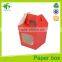 Folding cheap nuts box with window
