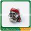 Metal Skull Beads For 550 Paracord Knife Lanyards