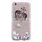 Luxury Crystal strass Stones Diamond hard pc case for iphone 6                        
                                                Quality Choice