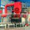 engineer install Q69 series Roller Conveyor type Monorail Shot Blasting Machine