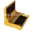 golden color luxury wooden coin storage box