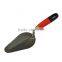 6'' Bricklaying Trowel with Carbon Steel Blade and natural color Wooden Handle, Steel Trowel