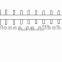 directional outdoor yagi antenna 16dbi coaxial connector for rg58 cable antenna