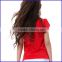 new design top fashion t shirt for kids girls t shirt with factory price shirt girl in wholesale