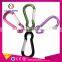 Aluminium Carabiner Camping Hiking Hook Keychain, custom D Carabiners