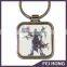 Customized Final Fantasy 7 Crafts Digital Printed Key Chain Rings for Games