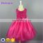 New Fashion Designer One Piece Party Lace Sleeveless Baby Dress Flower Girl Dress Bow Polyester Satin Fabric                        
                                                Quality Choice