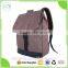 High quality factory wholesale Korean style polyester travel tote laptop bag with flip-open style