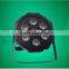 waterproof 7pcs*3W RGB 3in1 dj/disco par light LED flat par light/led par can light for stage lighting