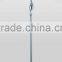 modern decorative hotel stainless steel floor lamp in white tapered shade