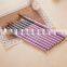 Professional 9pcs nail cleaning brush set metal nail art polish brush pure color