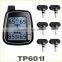 Digital monitor car/bus/truck tpms tire pressure monitor system with lcd