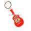 2016 most popular custom shape soft pvc 2d keychain rubber keyring