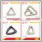 Zinc alloy metal triangle ring handbag/bag/shoes accessory