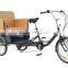 2015 hot sale 20" adult rickshaw/tricycle/trike/bicycle/cycle