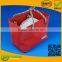 wholesale red pvc tote bag with handle