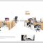 hot selling NK series office desk custom-made product 1 person office workstation