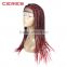 Cheap wholesale factory price 100% human hair ponytail lace front wig