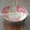 Violet eggshell lacquer coconut bowl