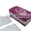 nail polish remover wrap alu foil sheets with embossed colorful design