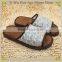 Fashion Cheap Cotton Fabric House Customize Slippers(HJCW360)