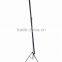 120" matte white fabric portable tripod projection screen in business presentation