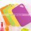 plastic cutting board set,flexible plastic chopping board