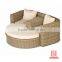 2-piece Modern living room furniture PE rattan sofa bed.