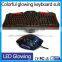 2015 hot selling ergonomic backlight mouse keyboard gaming macro keyboard                        
                                                Quality Choice