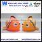 LED disco light up clown fish bath toy with light