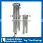 Stainless steel single bag filter housing v band clamp