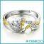 2016 Fashion Wedding Ring Elegant 925 cz Ring for Women Silver Jewelry