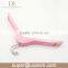 HRW-6610P Pink Color Lotus Wood Coat Hanger