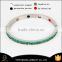 New Fashion design colorful crystal bracelet bangle women's rhinestone titanium/stainless steel bangle gold supplier