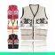 boy's clothing knitted and embroidery baseball sweater pullover children vest